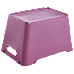 KEEEPER Boîte De Rangement 2x, Polypropylène, 12 L, Framboise, 35.5x23.5x20 Cm -Petit rangement Soldes Magasin 52070637 3