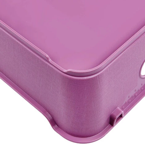 KEEEPER Boîte De Rangement 2x, Polypropylène, A5, Framboise, 28x21x6.5 Cm 6 KEEEPER Boîte De Rangement 2x, Polypropylène, A5, Framboise, 28x21x6.5 Cm – Image 4