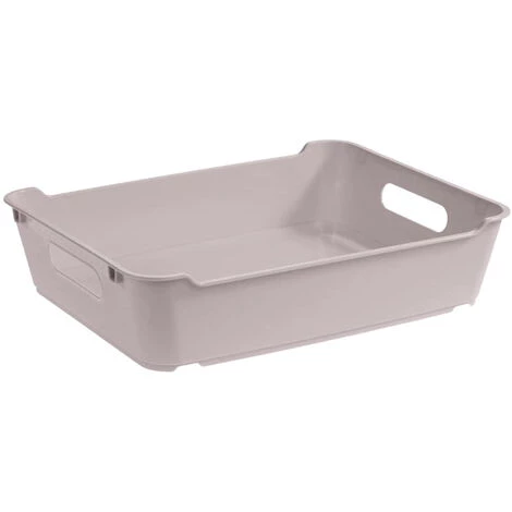 KEEEPER 2x Boîte De Rangement, Polypropylène, A4, Lotta, Gris, 37x28x6.5 Cm 4 KEEEPER 2x Boîte De Rangement, Polypropylène, A4, Lotta, Gris, 37x28x6.5 Cm – Image 2