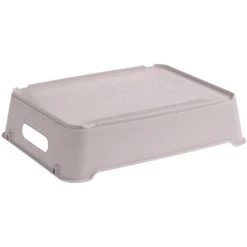KEEEPER 2x Boîte De Rangement, Polypropylène, A4, Lotta, Gris, 37x28x6.5 Cm 9 KEEEPER 2x Boîte De Rangement, Polypropylène, A4, Lotta, Gris, 37x28x6.5 Cm -Petit rangement Soldes Magasin 52070644 3