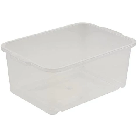 KEEEPER 2x Boîte De Rangement, Plastique Résistant (PP), 2,8 L, 25 X 17 X 10 Cm, Wilma, Neutre Transparent 4 KEEEPER 2x Boîte De Rangement, Plastique Résistant (PP), 2,8 L, 25 X 17 X 10 Cm, Wilma, Neutre Transparent – Image 2