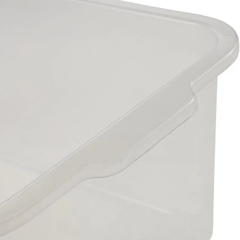 KEEEPER 2x Boîte De Rangement, Plastique Résistant (PP), 2,8 L, 25 X 17 X 10 Cm, Wilma, Neutre Transparent 6 KEEEPER 2x Boîte De Rangement, Plastique Résistant (PP), 2,8 L, 25 X 17 X 10 Cm, Wilma, Neutre Transparent – Image 4