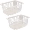 KEEEPER 2x Panier De Stockage, Taille S, 30 X 20 X 13 Cm, Fritz, Neutre Transparent -Petit rangement Soldes Magasin 52070649 1