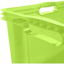 KEEEPER 2x Boîte De Rangement Avec Fourre-tout Intégré, Taille: XL, 43 X 35 X 23 Cm, 24 L, Vert Transparent -Petit rangement Soldes Magasin 52070682 4