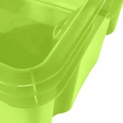 KEEEPER 2x Boîte De Rangement Avec Fourre-tout Intégré, Taille: XL, 43 X 35 X 23 Cm, 24 L, Vert Transparent -Petit rangement Soldes Magasin 52070682 5