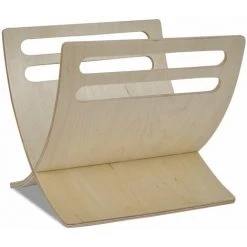 Topdeal Porte-revue En Bois -Petit rangement Soldes Magasin 52083914 4