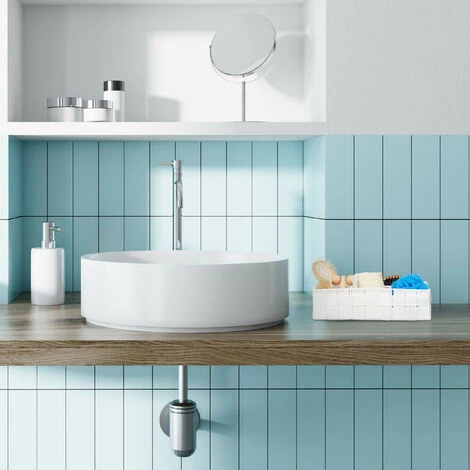 Relaxdays Corbeille De Rangement, 4 Compartiments, Stockage Cosmétique, La Salle De Bain, 6,5 X 17,5 X 26 Cm, Blanc 5 Relaxdays Corbeille De Rangement, 4 Compartiments, Stockage Cosmétique, La Salle De Bain, 6,5 X 17,5 X 26 Cm, Blanc – Image 3