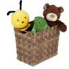 Relaxdays Panier De Rangement, Tressé, Haut, Avec Poignées, Salle De Bain, Plastique, HxLxP 30 X 36 X 23 Cm, Brun 2 Relaxdays Panier De Rangement, Tressé, Haut, Avec Poignées, Salle De Bain, Plastique, HxLxP 30 X 36 X 23 Cm, Brun -Petit rangement Soldes Magasin 52205299 1