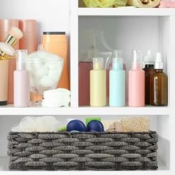 Relaxdays Panier De Rangement 4 Compartiments, Corbeilles Tresse Salle De Bain, Plastique; HlP: 8 X 31 X 21 Cm, Couleurs 10 Relaxdays Panier De Rangement 4 Compartiments, Corbeilles Tresse Salle De Bain, Plastique; HlP: 8 X 31 X 21 Cm, Couleurs -Petit rangement Soldes Magasin 52205433 4