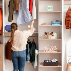 Relaxdays Panier De Rangement, 5 Compartiments, Carré, Tressé, Plastique PP, Rangement, Corbeille De Stockage, Marron -Petit rangement Soldes Magasin 52205437 4