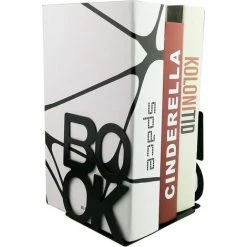 Serre-livres En Forme De Livre Antidérapant - Pour La Maison, Le Bureau, La Cuisine - Noir，Fontainebleau -Petit rangement Soldes Magasin 52468413 3