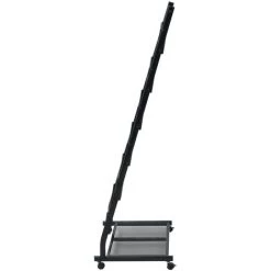 VidaXL Porte-revues 47,5 X 43 X 133 Cm Noir A4 - Noir -Petit rangement Soldes Magasin 5272420 3