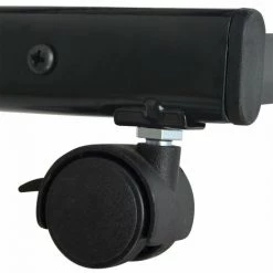 VidaXL Porte-revues 47,5 X 43 X 133 Cm Noir A4 - Noir -Petit rangement Soldes Magasin 5272420 4