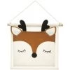 Atmosphera - Panier Mural Pour Chambre D'enfant En Coton Déco Cerf 29 X 42 Cm - Multicolore -Petit rangement Soldes Magasin 52795857 1