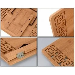 ECHOO Support Pour Livre En Bambou Porte-lecture 5 Degrés Réglable Porte-livre Multifonction Anti-myopie Rétro Tablette Sculpté De Cuisine Recette Planche à Composition Cadeau D'Anniversaire Noël 10 ECHOO Support Pour Livre En Bambou Porte-lecture 5 Degrés Réglable Porte-livre Multifonction Anti-myopie Rétro Tablette Sculpté De Cuisine Recette Planche à Composition Cadeau D'Anniversaire Noël -Petit rangement Soldes Magasin 52878322 4