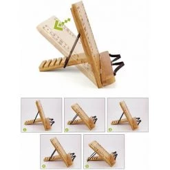 ECHOO Support Pour Livre En Bambou Porte-lecture 5 Degrés Réglable Porte-livre Multifonction Anti-myopie Rétro Tablette Sculpté De Cuisine Recette Planche à Composition Cadeau D'Anniversaire Noël 11 ECHOO Support Pour Livre En Bambou Porte-lecture 5 Degrés Réglable Porte-livre Multifonction Anti-myopie Rétro Tablette Sculpté De Cuisine Recette Planche à Composition Cadeau D'Anniversaire Noël -Petit rangement Soldes Magasin 52878322 5