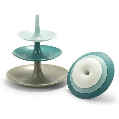 TANABATA Corbeille à Fruit Panier à Fruit 3 étages Plateau De Fruits En Plastique, Séparable Bol à Fruits Présentoir à Dessert, Support De Rangement Pour Gâteaux Aux Fruits Collations De Salon Cuisine 3 TANABATA Corbeille à Fruit Panier à Fruit 3 étages Plateau De Fruits En Plastique, Séparable Bol à Fruits Présentoir à Dessert, Support De Rangement Pour Gâteaux Aux Fruits Collations De Salon Cuisine