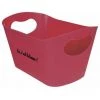 FIVE SIMPLY SMART Panier De Rangement Plastique "Rectangle" 22cm Rouge -Petit rangement Soldes Magasin 53306122 1