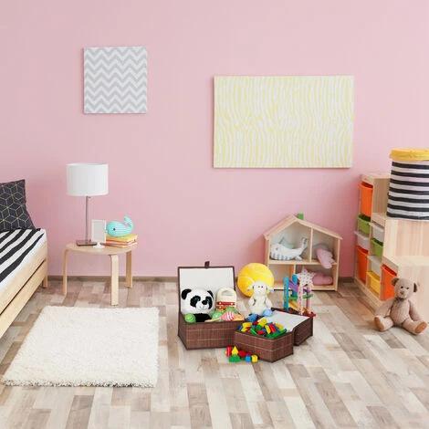 Relaxdays Paniers De Rangement Lot De 3, Couvercle Et Intérieur Tissu, Bambou, Jouets, Boîte Organiseur Salon, 3 Tailles 5 Relaxdays Paniers De Rangement Lot De 3, Couvercle Et Intérieur Tissu, Bambou, Jouets, Boîte Organiseur Salon, 3 Tailles – Image 3