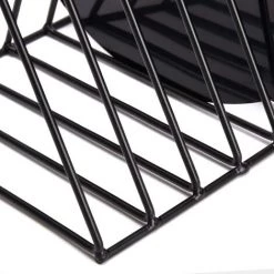 HKLFFJA Support Noir De Rangement Pour Disques Vinyles - 9 Emplacements - Pour Un Bureau 10 HKLFFJA Support Noir De Rangement Pour Disques Vinyles - 9 Emplacements - Pour Un Bureau -Petit rangement Soldes Magasin 53555707 4