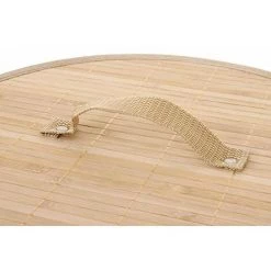 NOVA Panier Panier Sac En Bambou 50L Avec Cadre En Métal Avec Poignées Couleur : Naturel 10 NOVA Panier Panier Sac En Bambou 50L Avec Cadre En Métal Avec Poignées Couleur : Naturel -Petit rangement Soldes Magasin 53577714 4