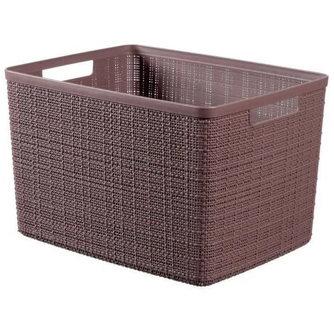 CURVER Paniere En Jute - Rectangulaire - 20 L - 100 % Recyclé 6 CURVER Paniere En Jute - Rectangulaire - 20 L - 100 % Recyclé – Image 4