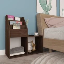 Porte-revue Pour Enfants 71x30x78,5 Cm Aggloméré Chêne Fumé VidaXL 9 Porte-revue Pour Enfants 71x30x78,5 Cm Aggloméré Chêne Fumé VidaXL -Petit rangement Soldes Magasin 54142148 3