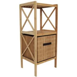 Panier De Pliage De Fil De Bambou - MSV.