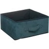 FI-VE Five - Boîte De Rangement En Velours Bleu 31 X 31 X 15 Cm - Bleu Canard 2 FI-VE Five - Boîte De Rangement En Velours Bleu 31 X 31 X 15 Cm - Bleu Canard -Petit rangement Soldes Magasin 54816703 1