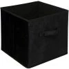 Five - Boite De Rangement En Velours Noir 31 X 31 X 31 Cm - Noir -Petit rangement Soldes Magasin 54816708 1