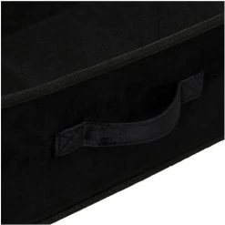 FI-VE Five - Boîte De Rangement En Velours Noir 31 X 31 X 15 Cm - Noir -Petit rangement Soldes Magasin 54816713 3