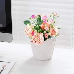 REGALI Panier Suspendu, Petit Panier, Seau De Rangement Pliable Poubelle De Nettoyage De Bureau, Organisateur De Seau De Rangement Polyvalent Suspendu -Petit rangement Soldes Magasin 54959780 5