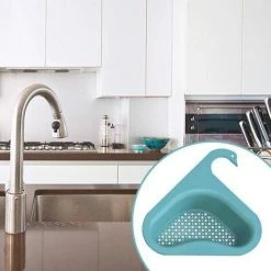 DKSFJKL Porte Évier Triangle, Évier Égouttoir Panier Crépine, Égouttoir De Rangement Pour Évier De Cuisine, Étagère D'angle Triangulaire Pour Évier (Bleu + Jaune) 10 DKSFJKL Porte Évier Triangle, Évier Égouttoir Panier Crépine, Égouttoir De Rangement Pour Évier De Cuisine, Étagère D'angle Triangulaire Pour Évier (Bleu + Jaune) -Petit rangement Soldes Magasin 55147463 4