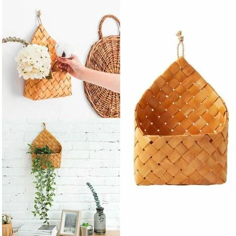 Jardinière Murale Suspendue Pour Clôture, Pot De Fleurs, Panier Tissé à La Main, Ornement De Jardin, Maison, Nouvel FUIENKO 4 Jardinière Murale Suspendue Pour Clôture, Pot De Fleurs, Panier Tissé à La Main, Ornement De Jardin, Maison, Nouvel FUIENKO – Image 2