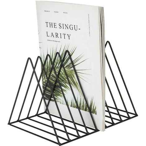 MONLY Organisateur De Disques Vinyle, étagère à Magazines En Métal 9 Emplacements, Décoration De Bureau, étagères Noires 3 MONLY Organisateur De Disques Vinyle, étagère à Magazines En Métal 9 Emplacements, Décoration De Bureau, étagères Noires