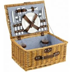 Gizcam Paniers Pique-Nique, Paniers En Osier Fait Main, Pour 2 Personnes, Pour Pique-Nique, Camping, Plages Et Parcs, Avec Couverture Pique-Nique, Gobelets, Couverts, Assiettes, Marron 40x30x20 Cm 8 Gizcam Paniers Pique-Nique, Paniers En Osier Fait Main, Pour 2 Personnes, Pour Pique-Nique, Camping, Plages Et Parcs, Avec Couverture Pique-Nique, Gobelets, Couverts, Assiettes, Marron 40x30x20 Cm -Petit rangement Soldes Magasin 55298931 2