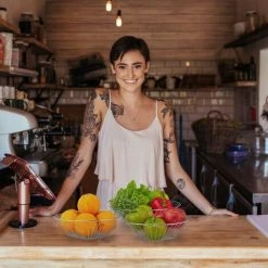 JARDIBRICODECO Panier à Suspendre 3 étages -Petit rangement Soldes Magasin 55316052 5