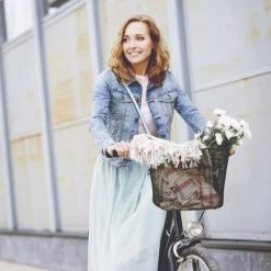 JARDIBRICODECO Panier De Vélo Avant Amovible -Petit rangement Soldes Magasin 55316144 3