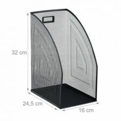 JARDIBRICODECO Porte-revues Métal Maille -Petit rangement Soldes Magasin 55316333 4