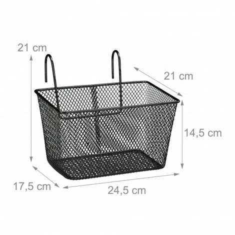 JARDIBRICODECO Panier Avant Pour Vélo 6 JARDIBRICODECO Panier Avant Pour Vélo – Image 4