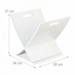 JARDIBRICODECO Porte-revue Bois -Petit rangement Soldes Magasin 55316466 4