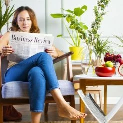 JARDIBRICODECO Porte-revue Bois -Petit rangement Soldes Magasin 55316466 5