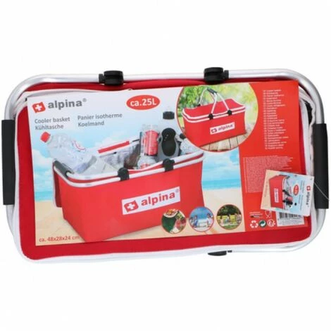 JARDIBRICODECO Panier Isotherme 48x28x24cm 25 3 JARDIBRICODECO Panier Isotherme 48x28x24cm 25