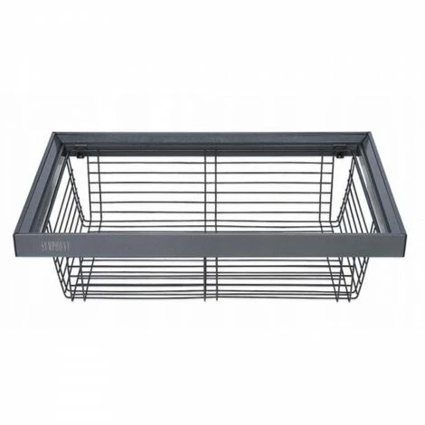 JARDIBRICODECO Armoire Panier Penderie Armoires 90 Cm Anthracite 3 JARDIBRICODECO Armoire Panier Penderie Armoires 90 Cm Anthracite