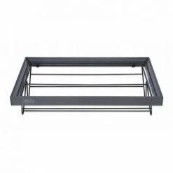 JARDIBRICODECO Panier Pour Chaussures Panier Pour Armoire 60 Anth