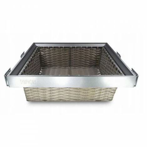 JARDIBRICODECO Panier Panier Pour Armoire Ratan 80 Anthracite 3 JARDIBRICODECO Panier Panier Pour Armoire Ratan 80 Anthracite