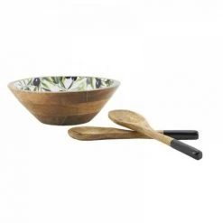 JARDIBRICODECO Corbeille En Manguier Et Résine -Petit rangement Soldes Magasin 55331818 4