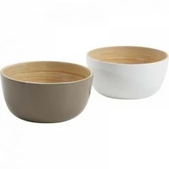 JARDIBRICODECO Corbeille En Bambou Laqué