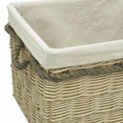 JARDIBRICODECO Corbeilles à Bûches En Osier 8 JARDIBRICODECO Corbeilles à Bûches En Osier -Petit rangement Soldes Magasin 55331841 3