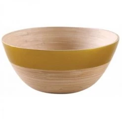 JARDIBRICODECO Corbeille En Bambou Laqué